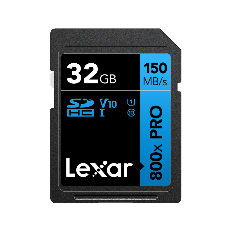 Lexar High-Performance 800x PRO SDHC UHS-I Card BLUE 記憶卡 (32GB)
