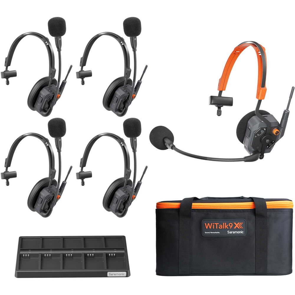 Saramonic WiTalk9 X-5S 5人單耳無線全雙工對講系統