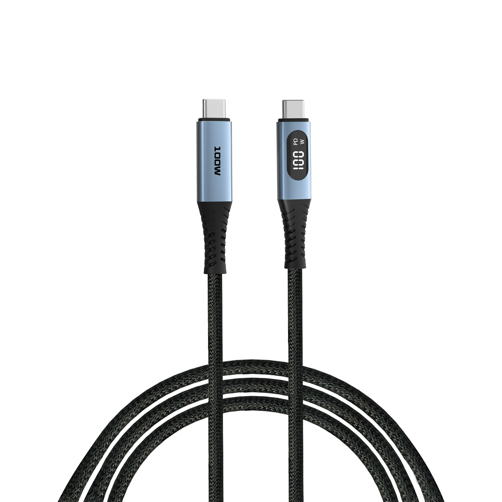 Verbatim 31848 100W USB-C 顯示充電線 1.2m - 黑色