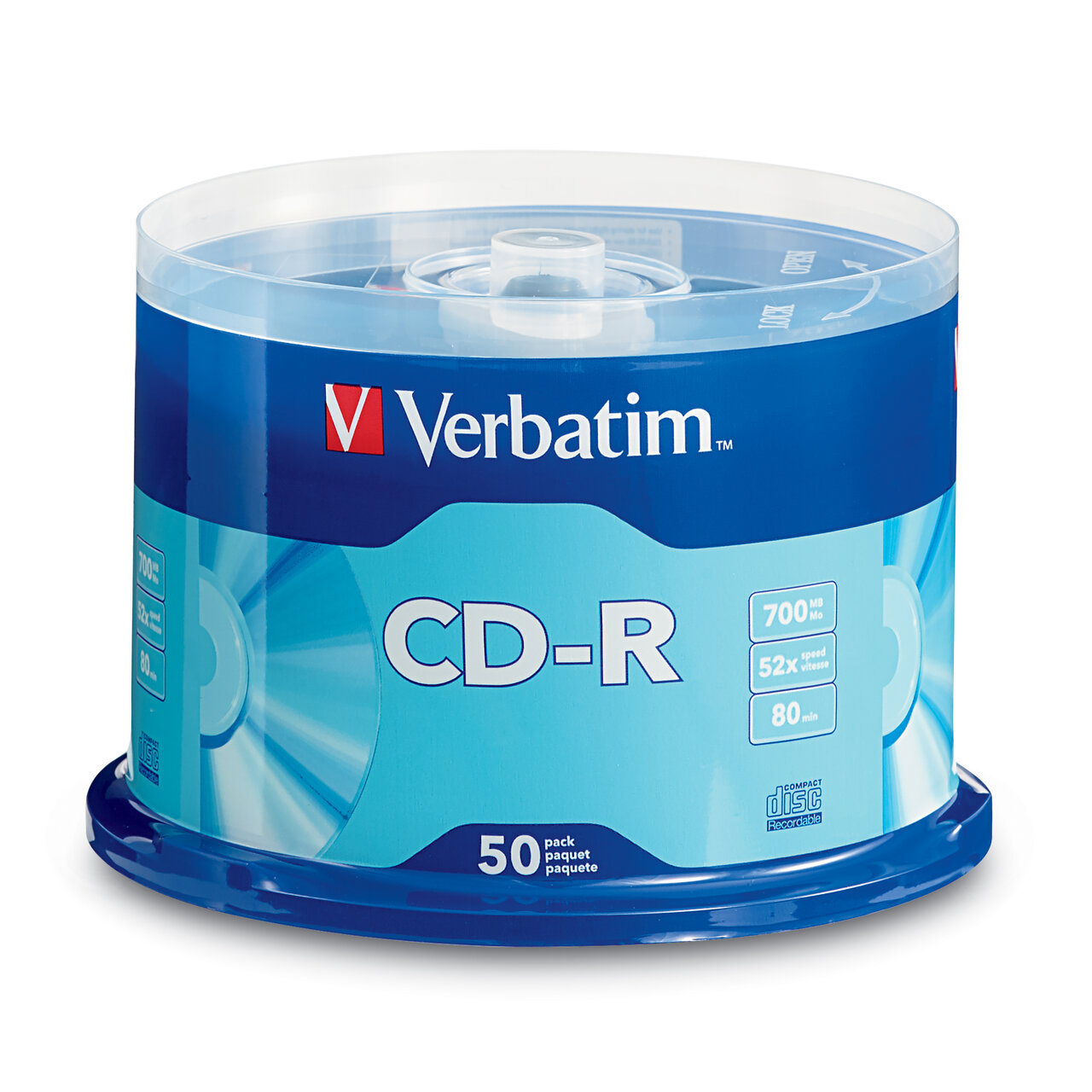 Verbatim 94691 CD-R 700MB 52X光碟 50片裝