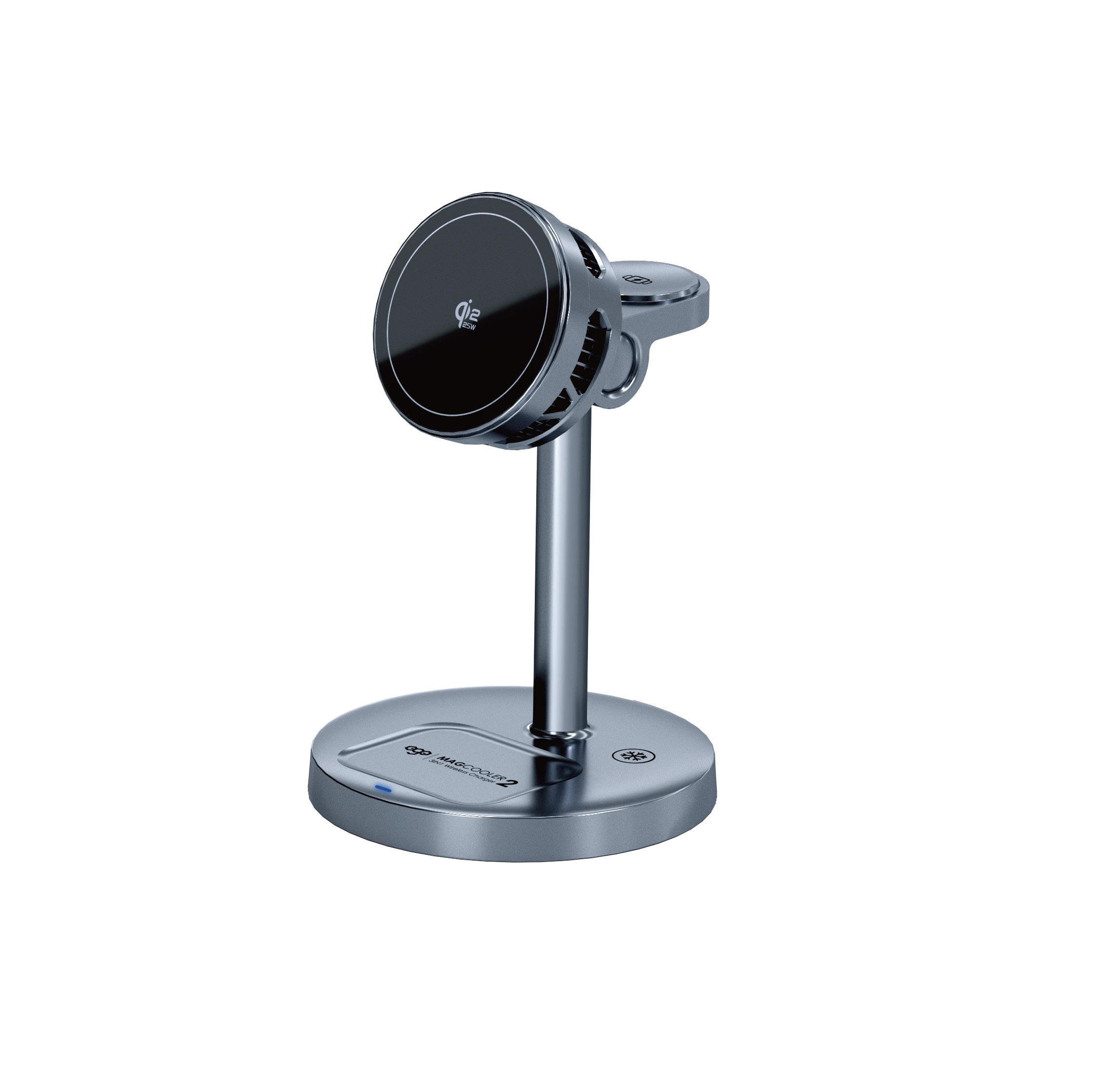 EGO MagCooler 2 3合1 半導體製冷無線充電座 - 灰色