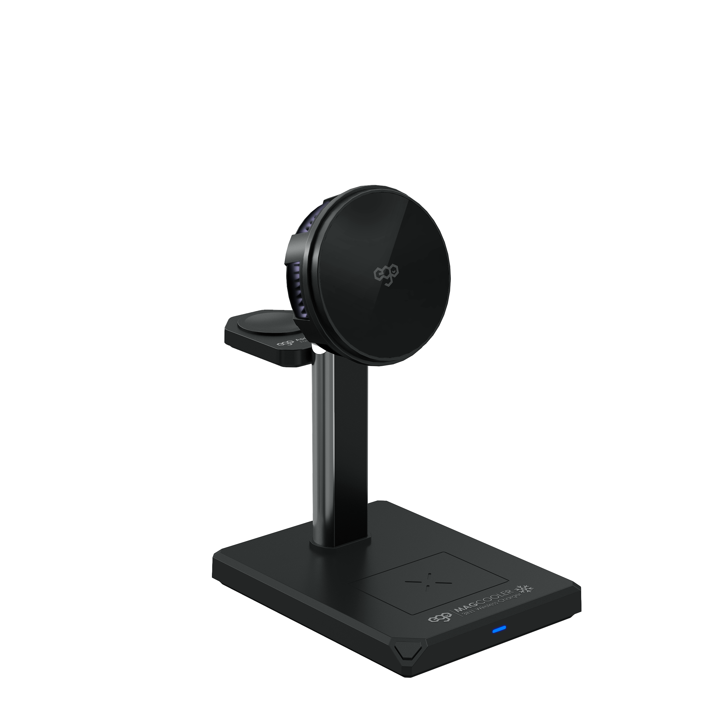 EGO MagCooler 3合1 半導體製冷無線充電座 - 黑色