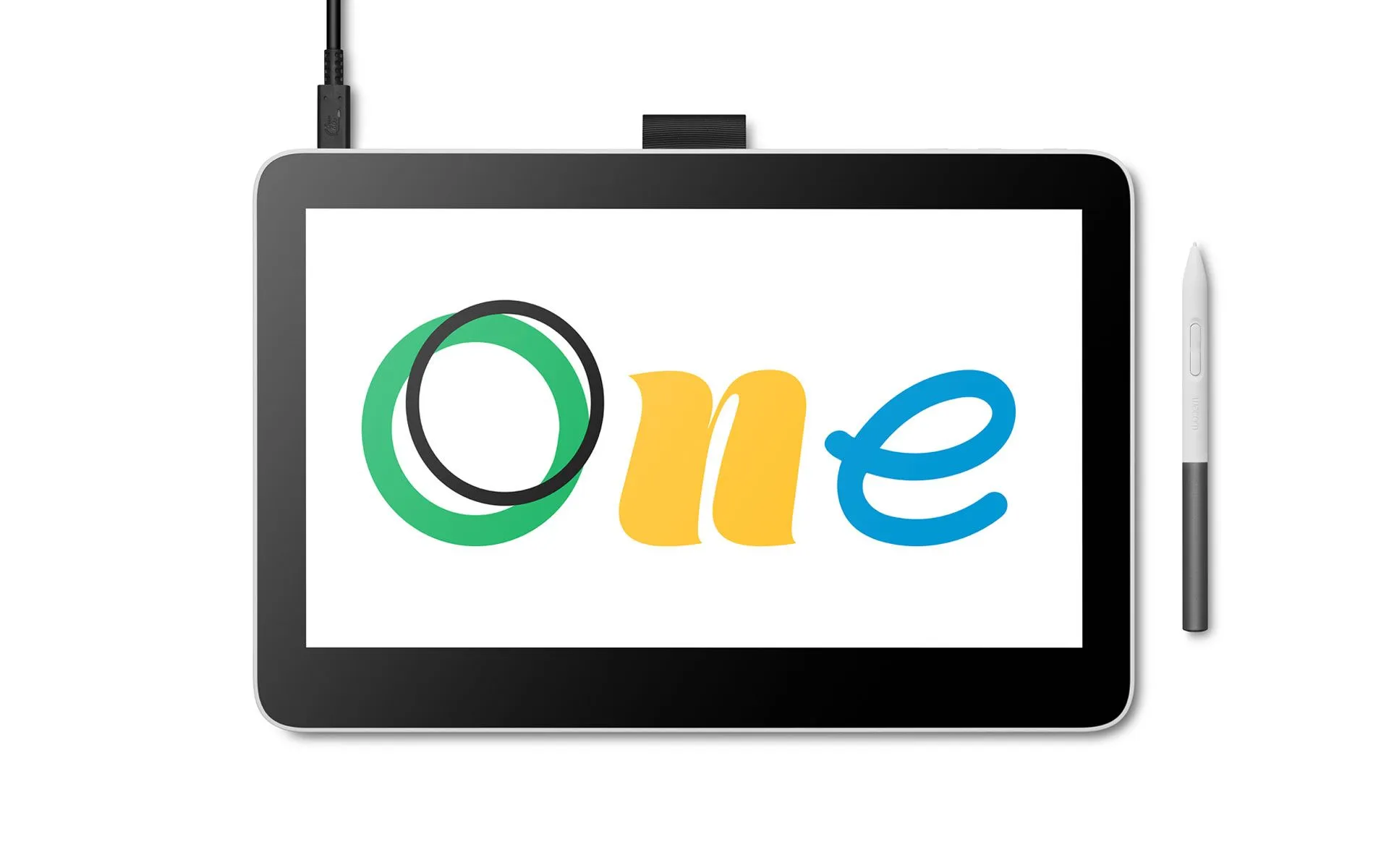 Wacom One 13 touch 3-in-1 DTH134W4D 數位繪圖顯示器