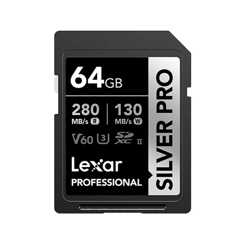 Lexar Professional SILVER PRO SDXC UHS-II 記憶卡 - 64GB