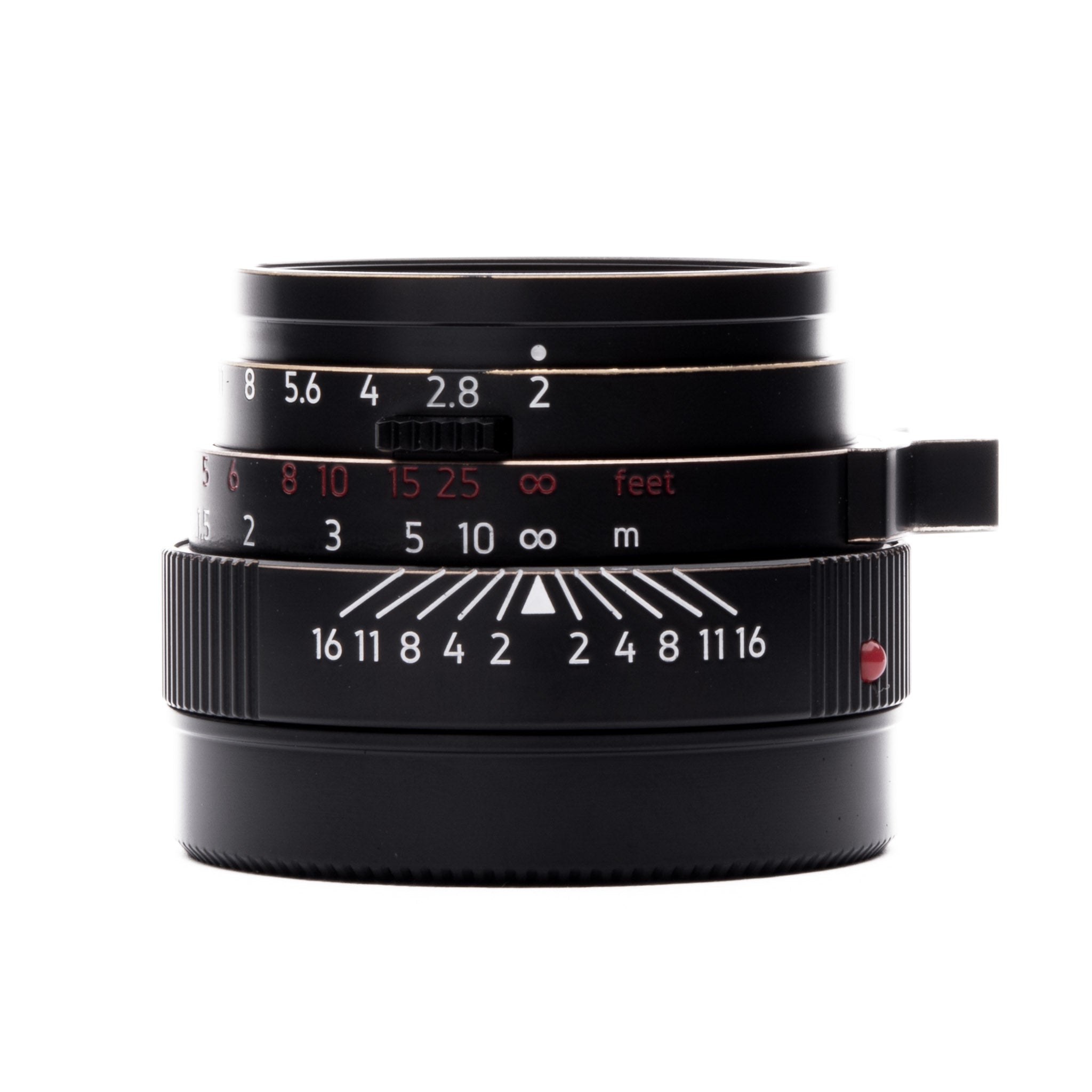 Light Lens Lab Elcan 50mm f/2 Leica M 鏡頭 - 黑漆露銅