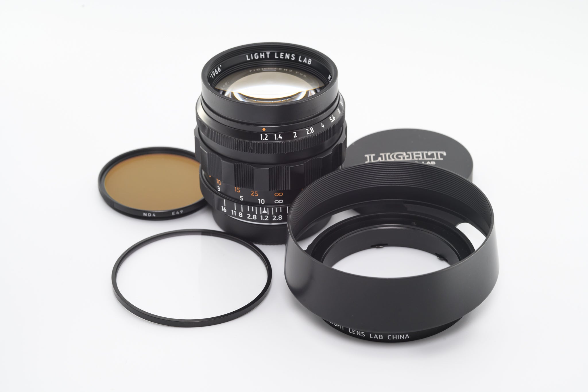 Light Lens Lab 50mm f/1.2 ASPH 1966 Leica M 鏡頭 - 黑漆／鋁合金