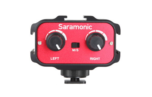 Saramonic SR-AX100 DSLR 3.5mm 多軌收音介面