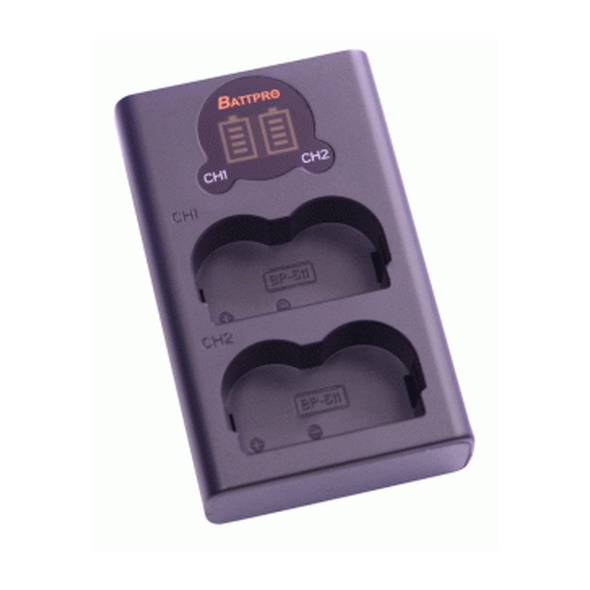 BattPro Canon BP-511 雙位電池 USB 充電器