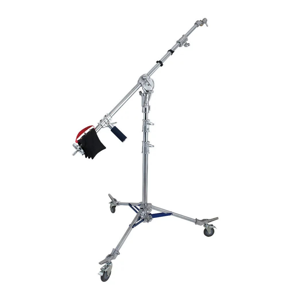 Meking 美鏗 M16-1226FS 2.2m 五節斜臂滑輪燈架連沙袋