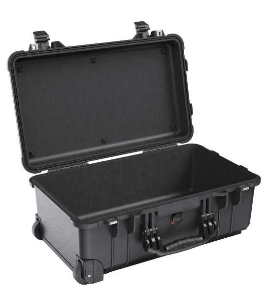 Pelican 1510 NF Carry-On Case No Foam Black 空箱器材安全箱