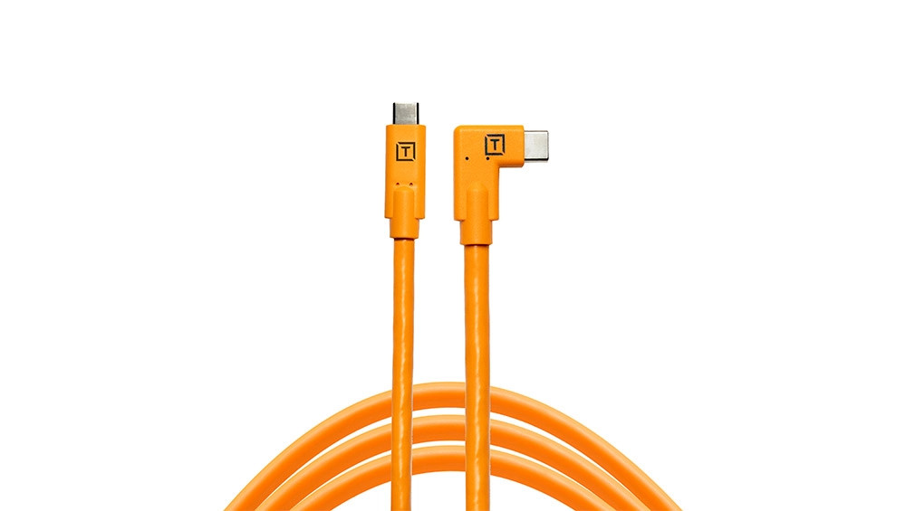 Tether Tools TetherPro CUC15RT-ORG USB-C to USB-C Right Angle 直角數據線 4.6m