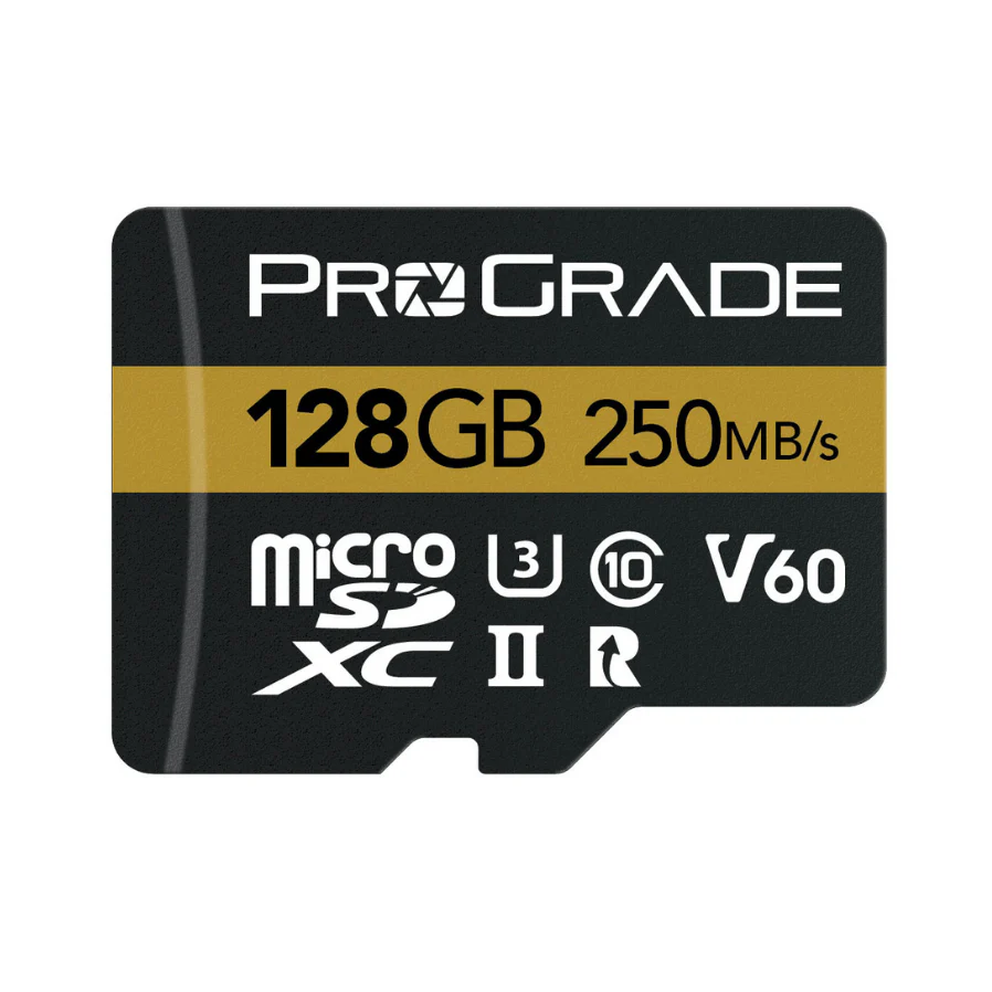 ProGrade Digital microSDXC UHS-II V60 Memory Card 250MBps 記憶卡 (128GB)