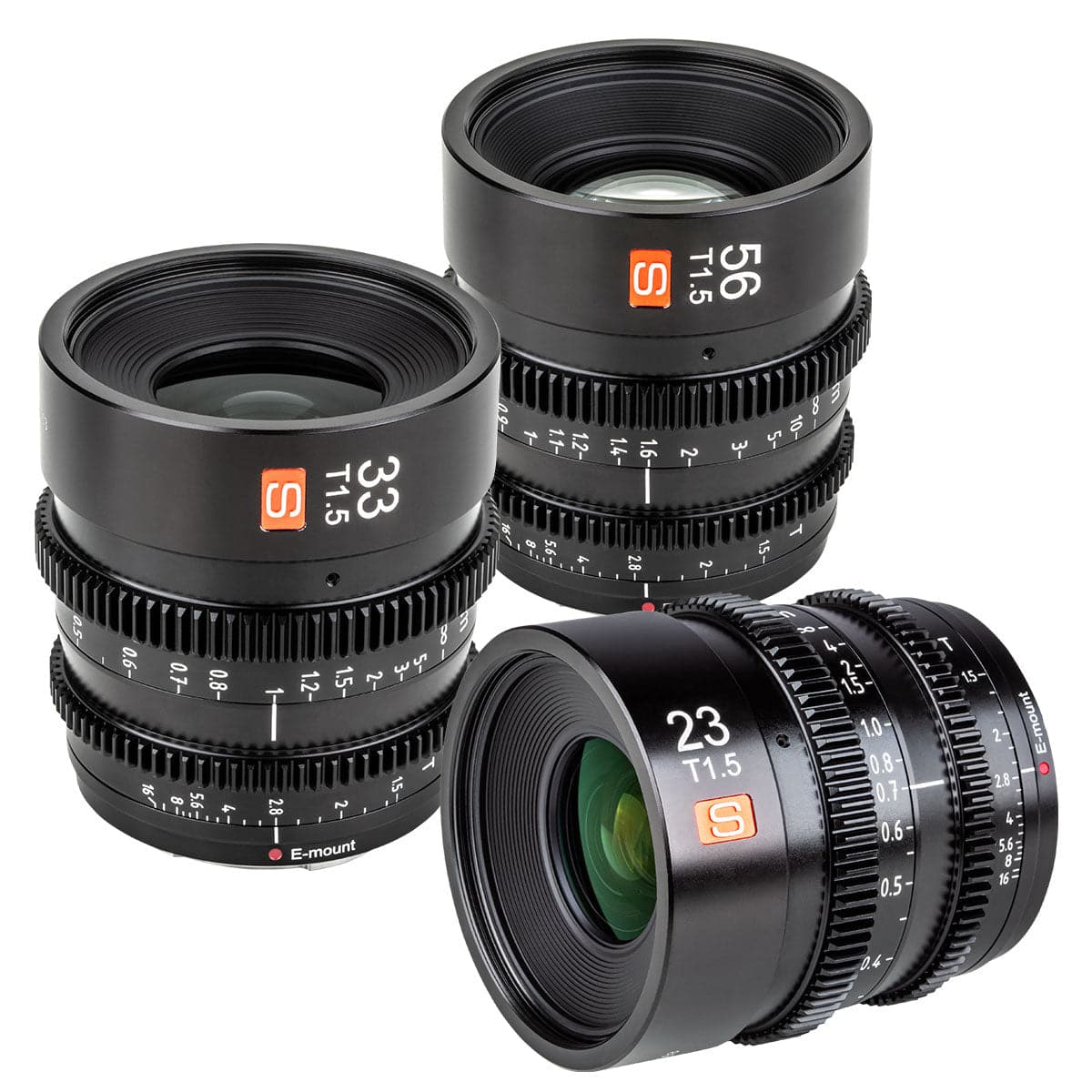 Viltrox 23 33 56mm T1.5 ASPH for Sony E-Mount Kit 三合一套裝