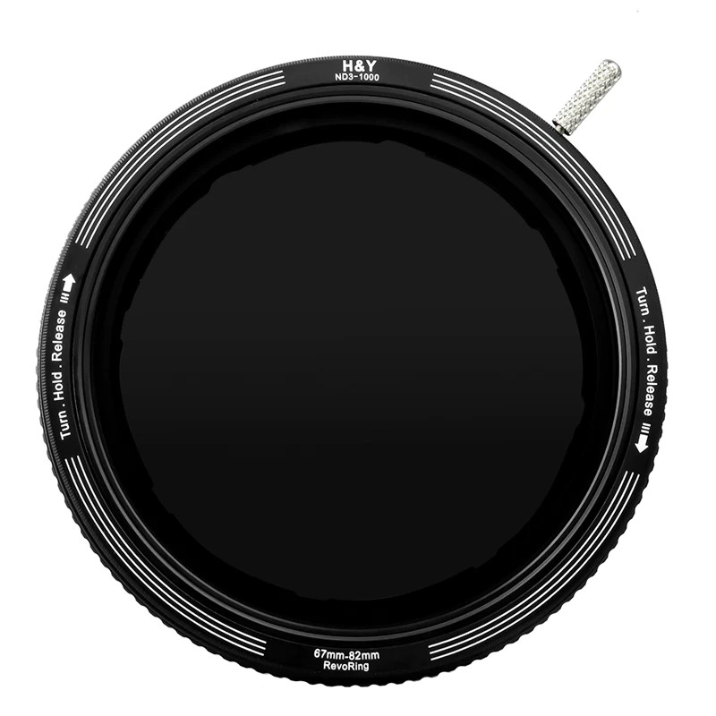 H&Y Filter Revoring Variable ND3-1000 + CPL Filter (67-82mm) RNC-82