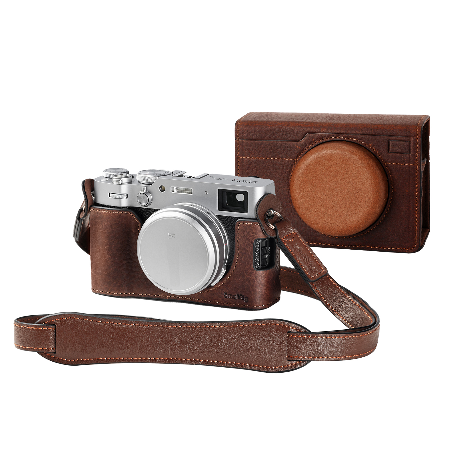 SmallRig 4558 Leather Case Kit for FUJIFILM X100VI 皮革保護套套裝