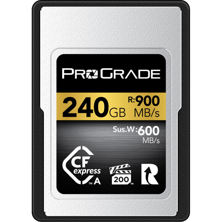ProGrade Digital CFexpress 2.0 Type A Memory Card Gold 記憶卡 (240GB)