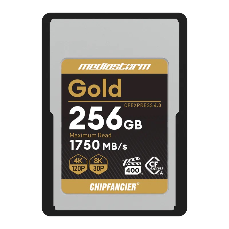 CHIPFANCIER CFexpress Type A 4.0 GOLD 記憶卡 (256GB)