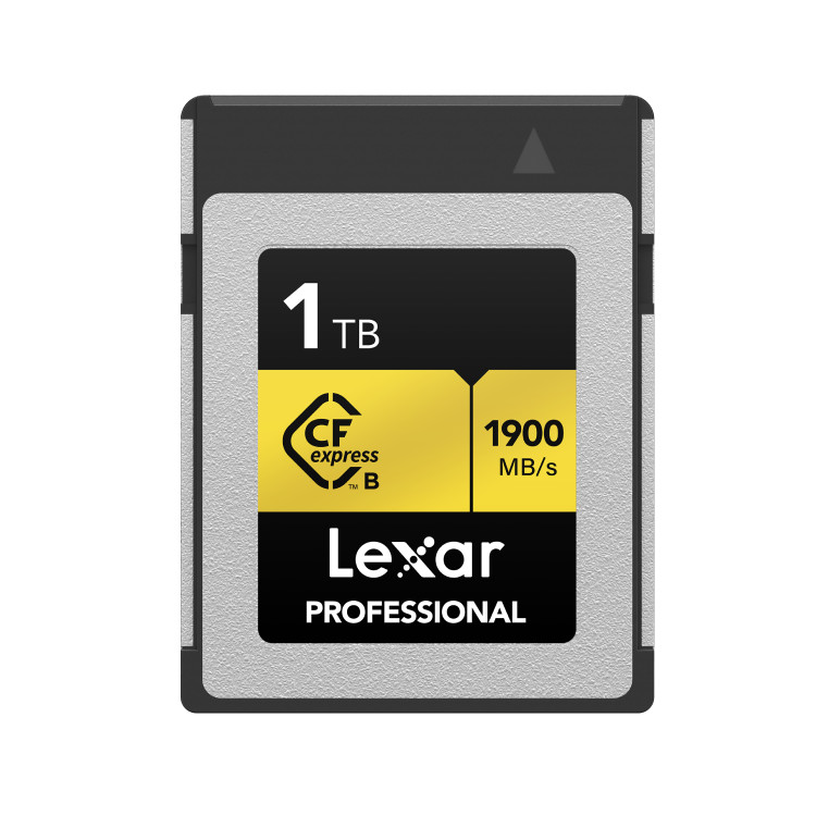 Lexar Professional CFexpress Type B Card Gold Series 1TB 記憶卡