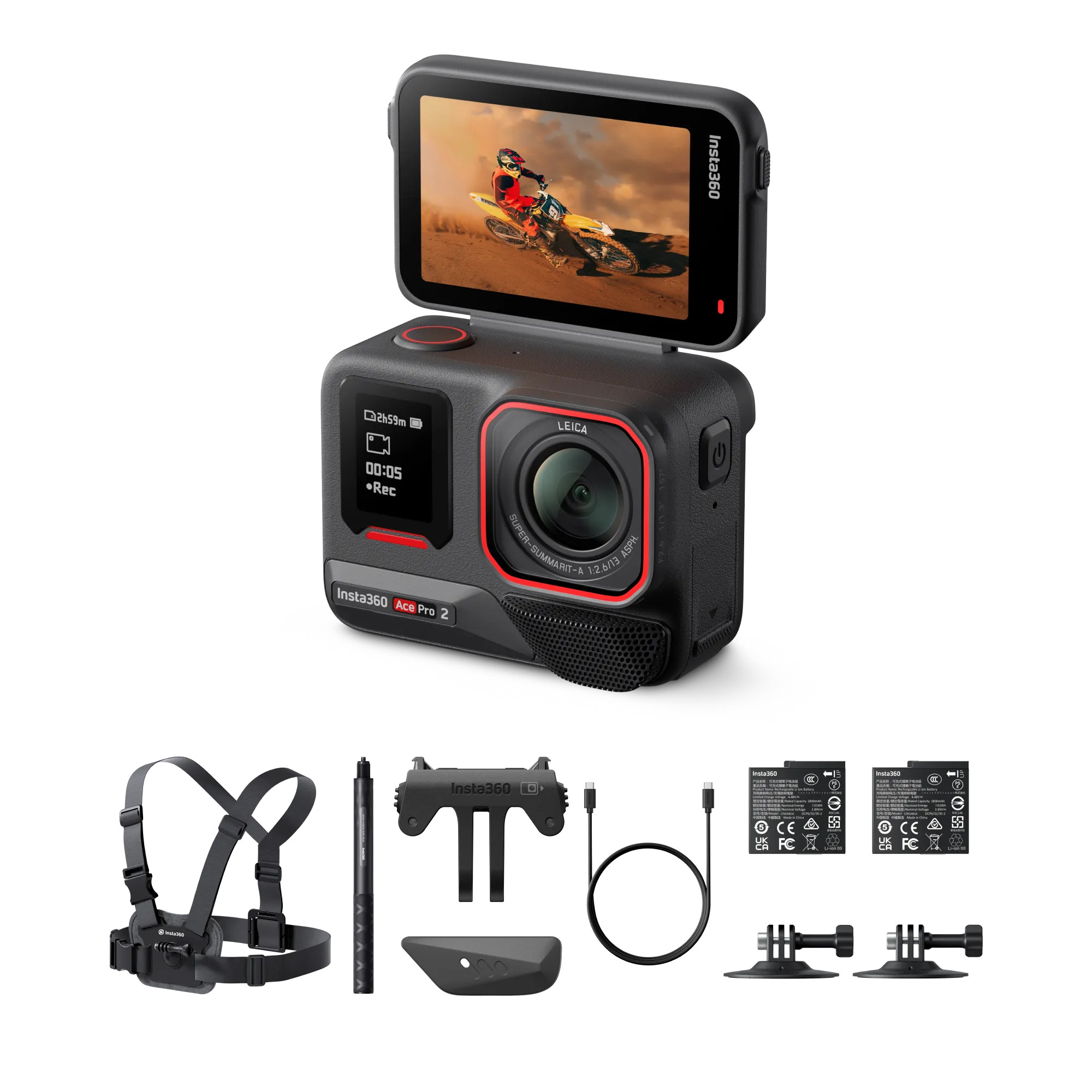 Insta360 Ace Pro 2 Dual Battery Winter Bundle (續航強化 | 冬季套裝)