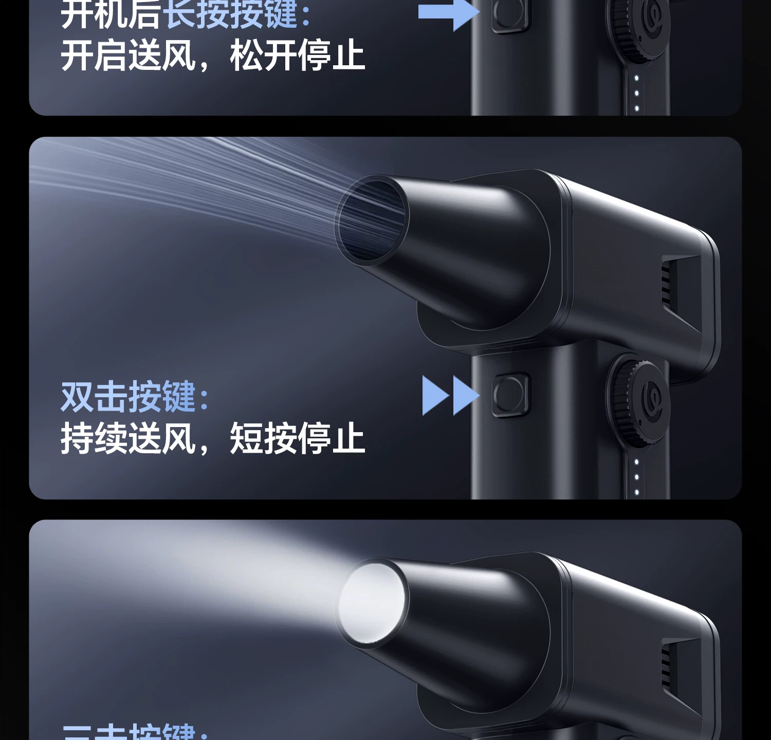 Ulanzi AD02 STORM 電動吹塵器圖文描述 18