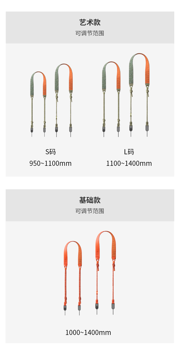 PGYTECH Camera Shoulder Strap Air 基礎款 橙色 圖文描述 15