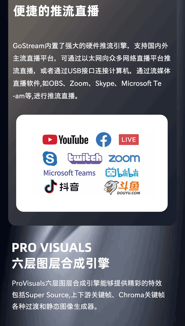 OSEE GoStream Deck HDMI/USB Live Streaming Video Switcher 切換台 圖文描述 04