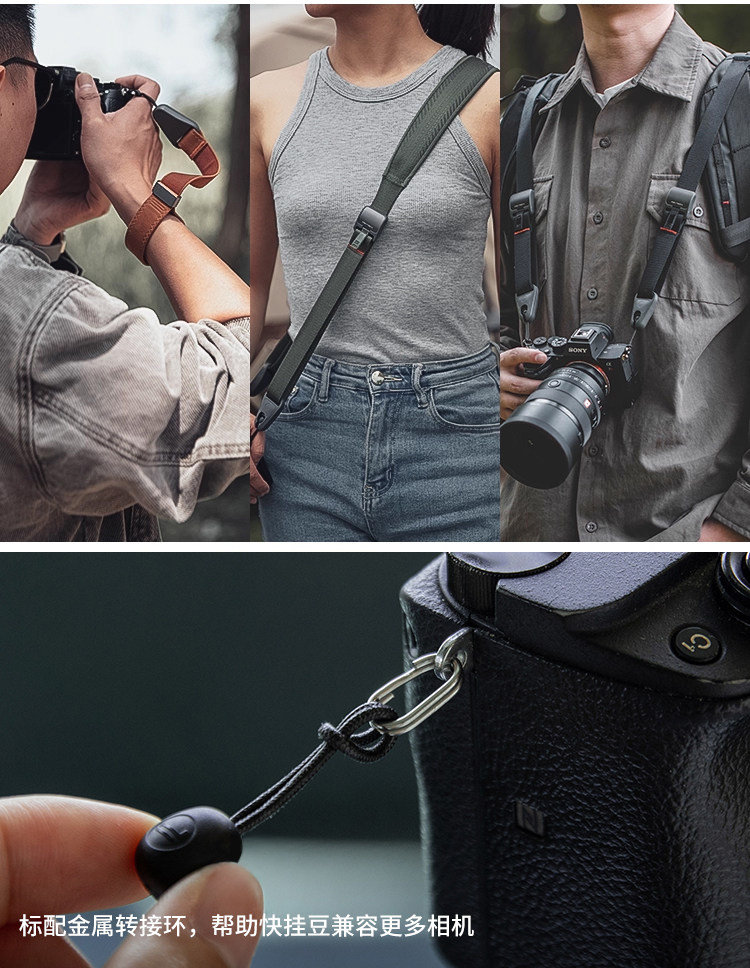PGYTECH Camera Wrist Strap Standard 深灰色 圖文描述 05