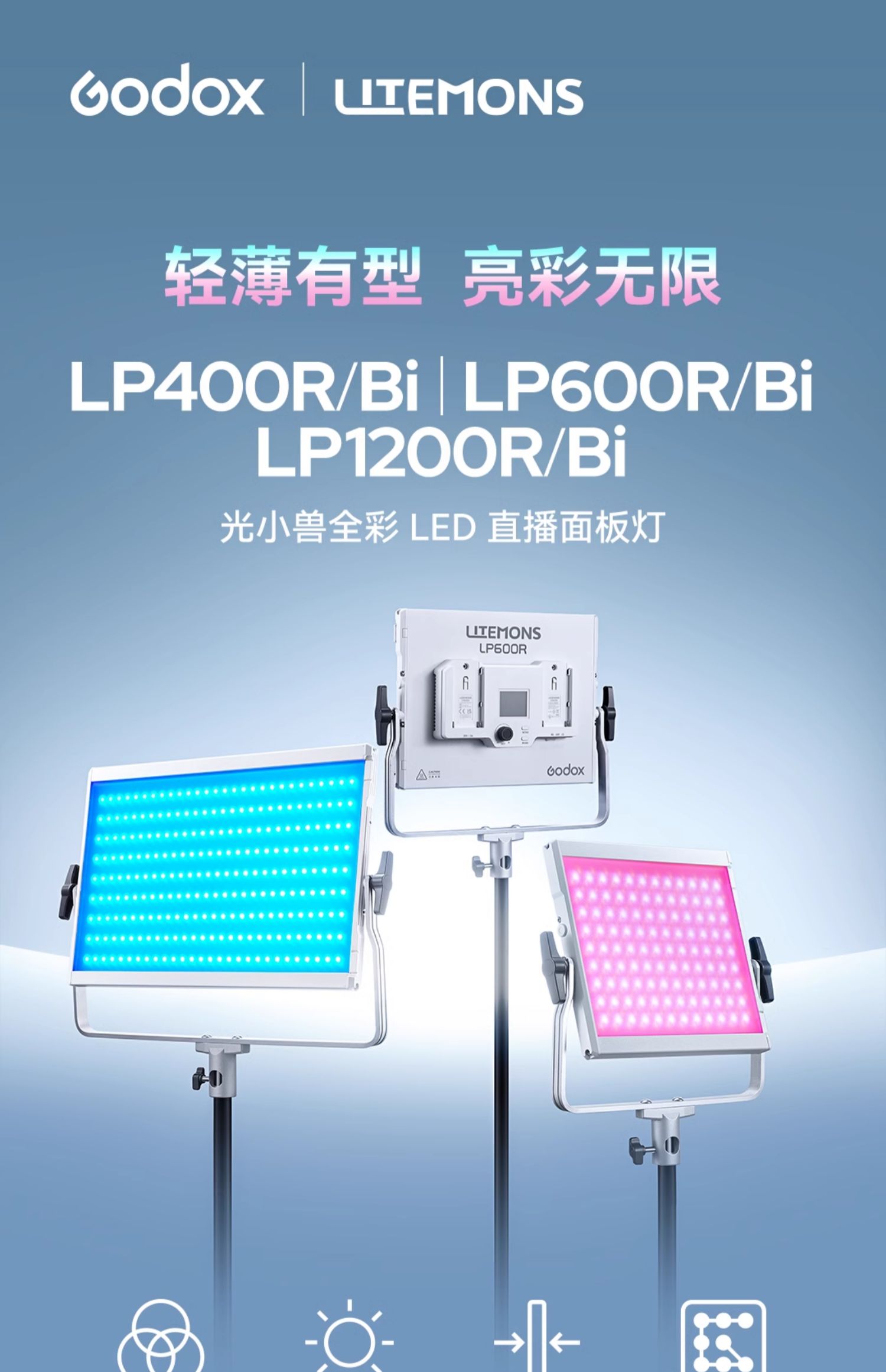 Godox LP600Bi 單燈 圖文圖片 01