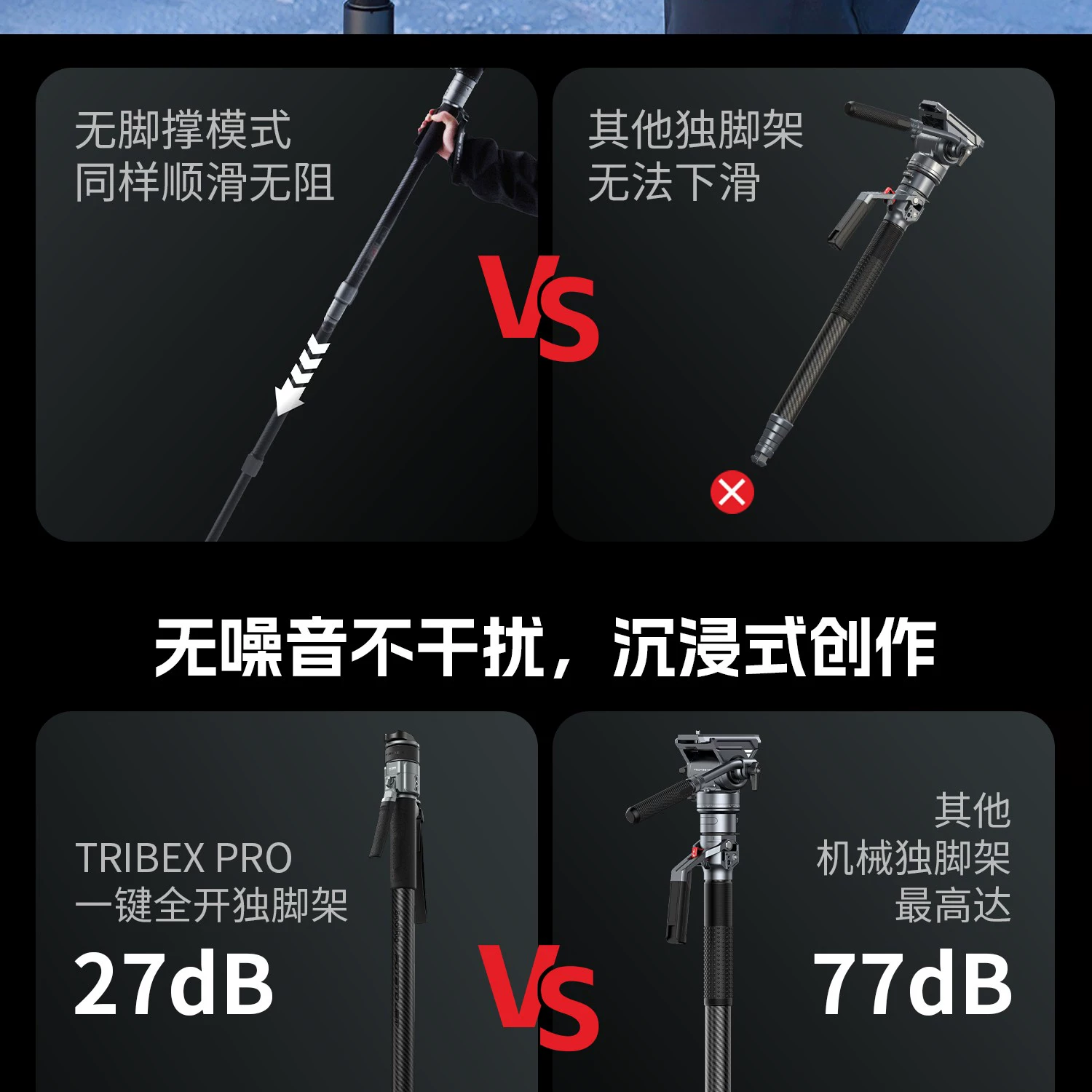 SmallRig x Potato Jet 6284 TRIBEX PRO Monopod 圖文描述 11