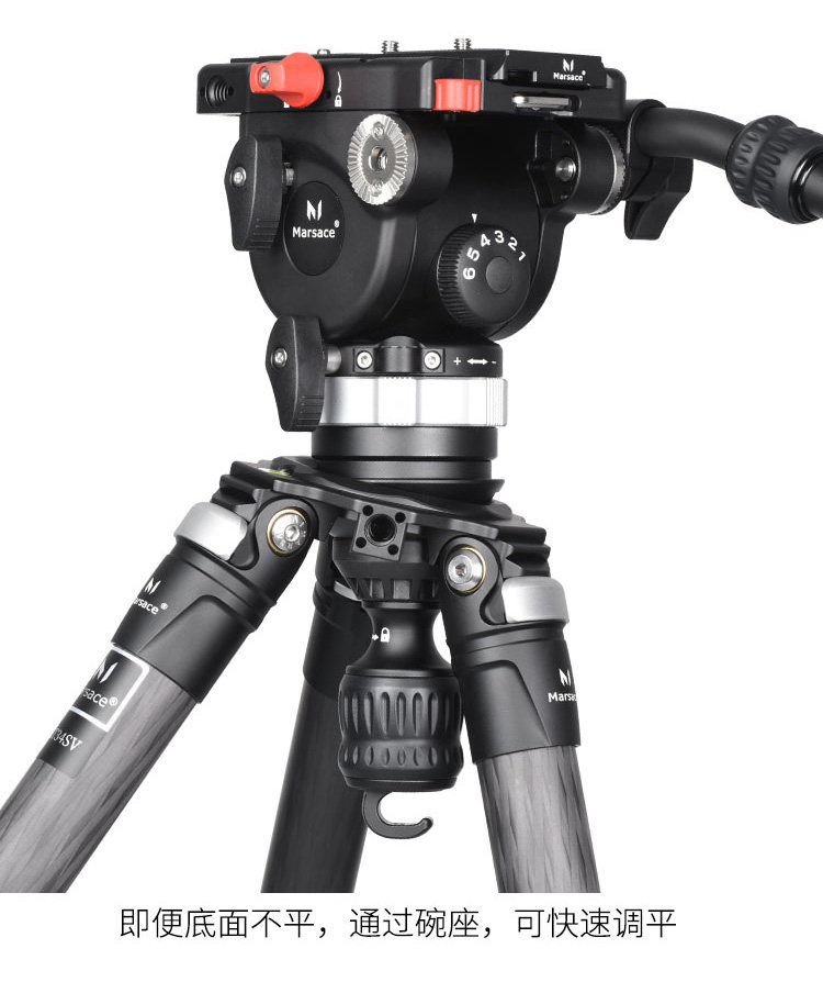 Marsace 馬小路 MV30 Video Head - Manfrotto Classic Plate 液壓攝錄雲台（曼富圖經典版） 圖文描述 26