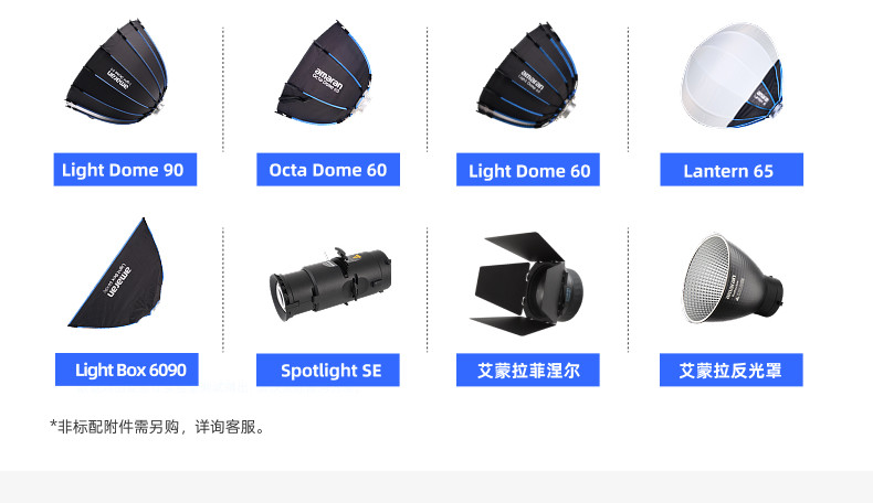 amaran Halo 300x Bi-Color LED Monolight 補光燈 圖文描述 20