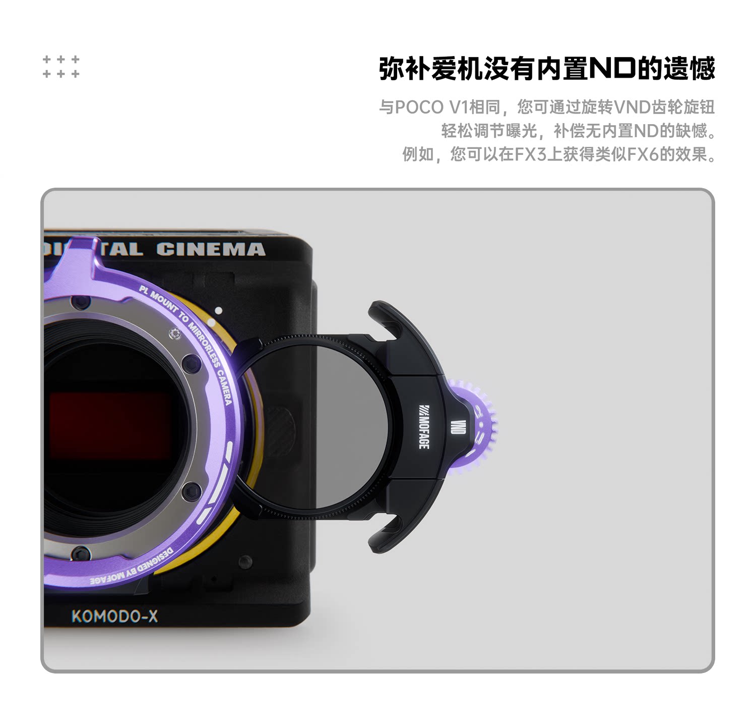 MOFAGE POCO II Canon EF 轉 Sony E 圖文描述 03
