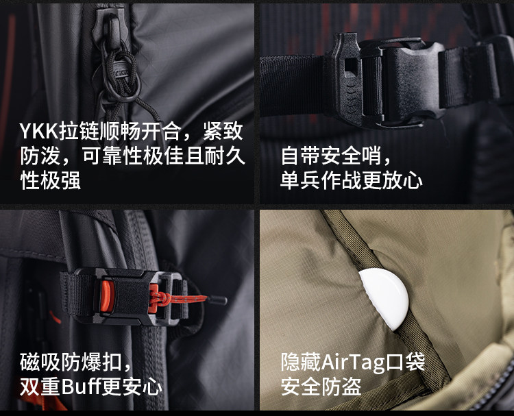 PGYTECH OnePro Focux Backpack 25L 相機背囊（黑色） 圖文描述 19