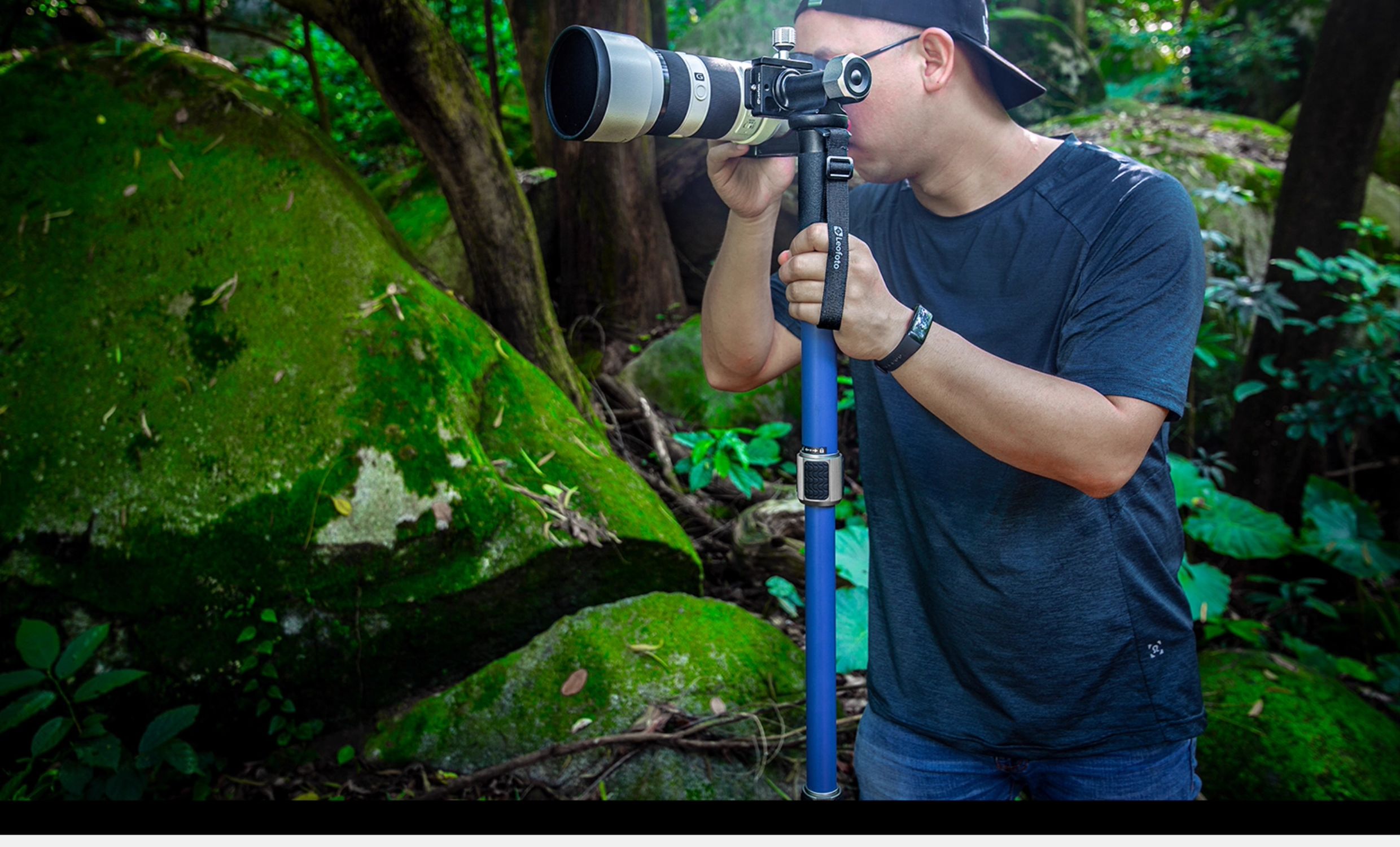 Leofoto MPG-01L Side Mount Monopod Head 橫向獨腳架雲台 圖文描述 09