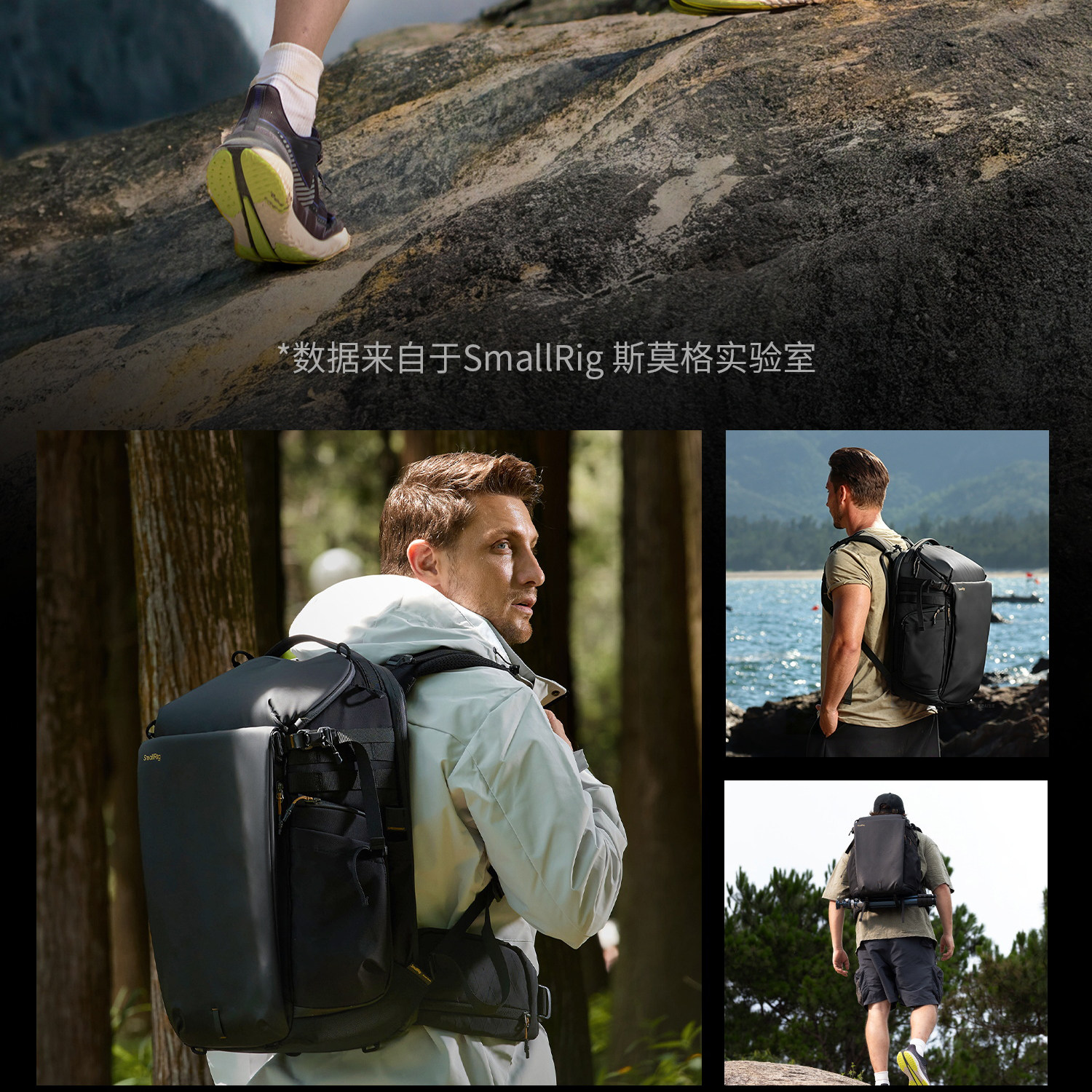 SmallRig 6521 Professional Outdoor Backpack 25L 攝影背囊 圖文描述 06