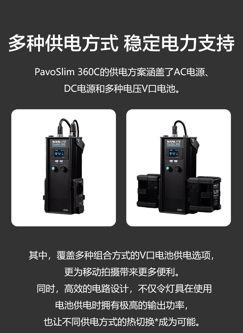 Nanlite 南光 PavoSlim 360C 4x2 RGBWW LED Panel Light with CRMX 面板燈 圖文描述 19
