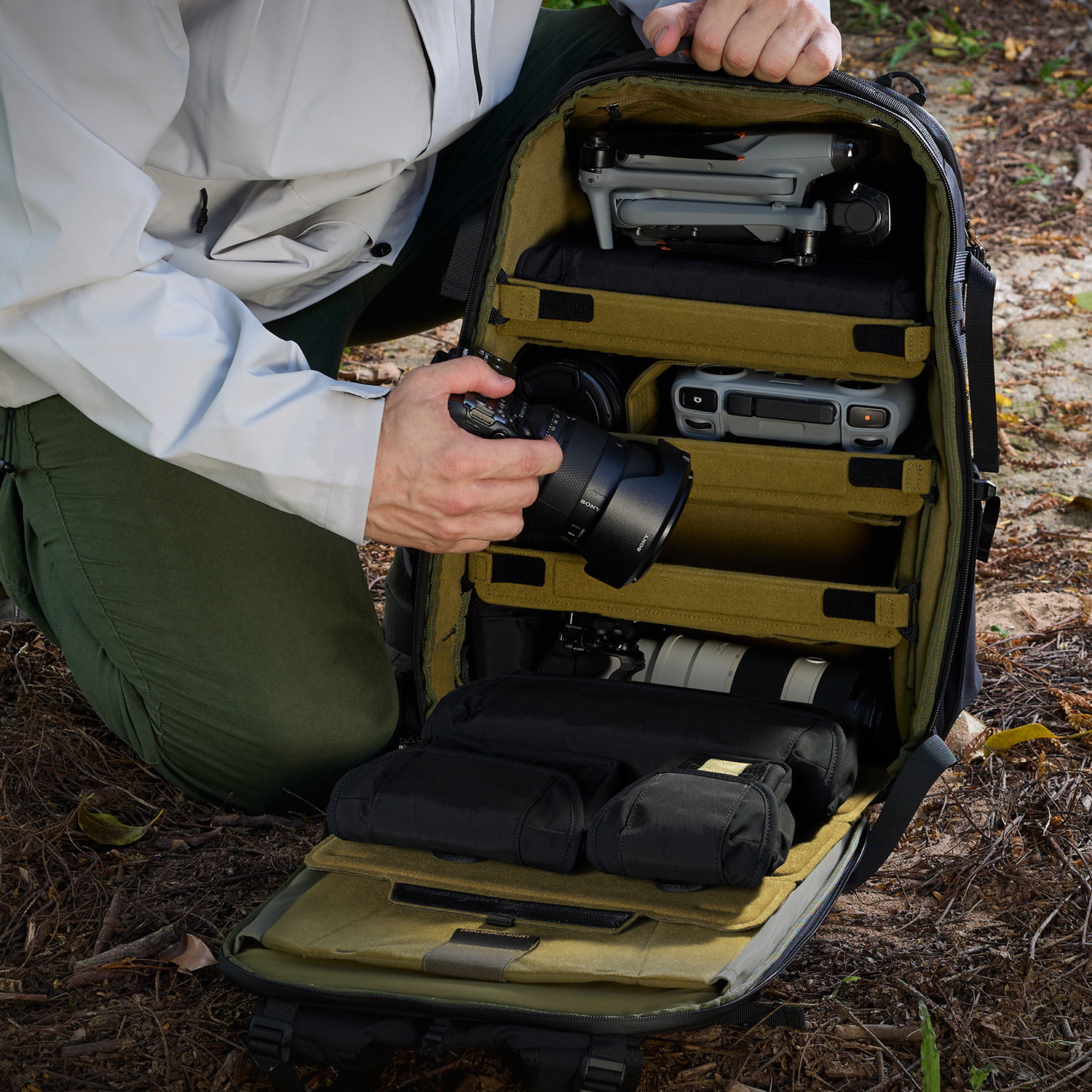 SmallRig 6521 Professional Outdoor Backpack 25L 攝影背囊 圖文描述 11