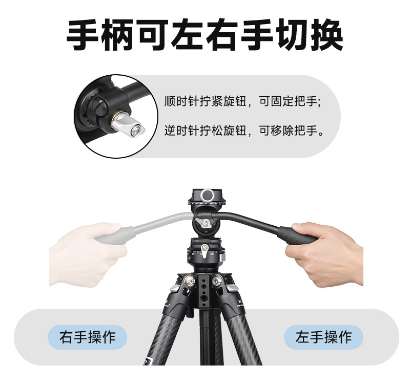 Marsace 馬小路 PT-24 Video Tripod Kit 攝像三腳架套裝 圖文描述 32
