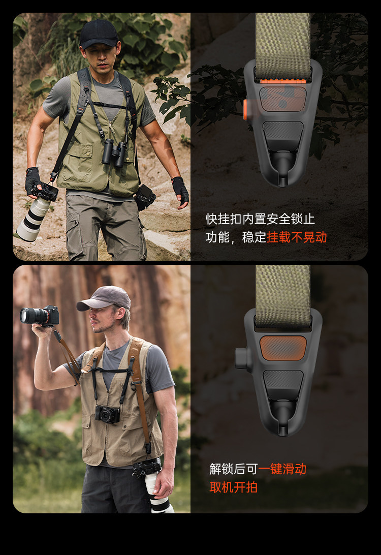 PGYTECH Camera Strap Master 大地棕 圖文介紹 05