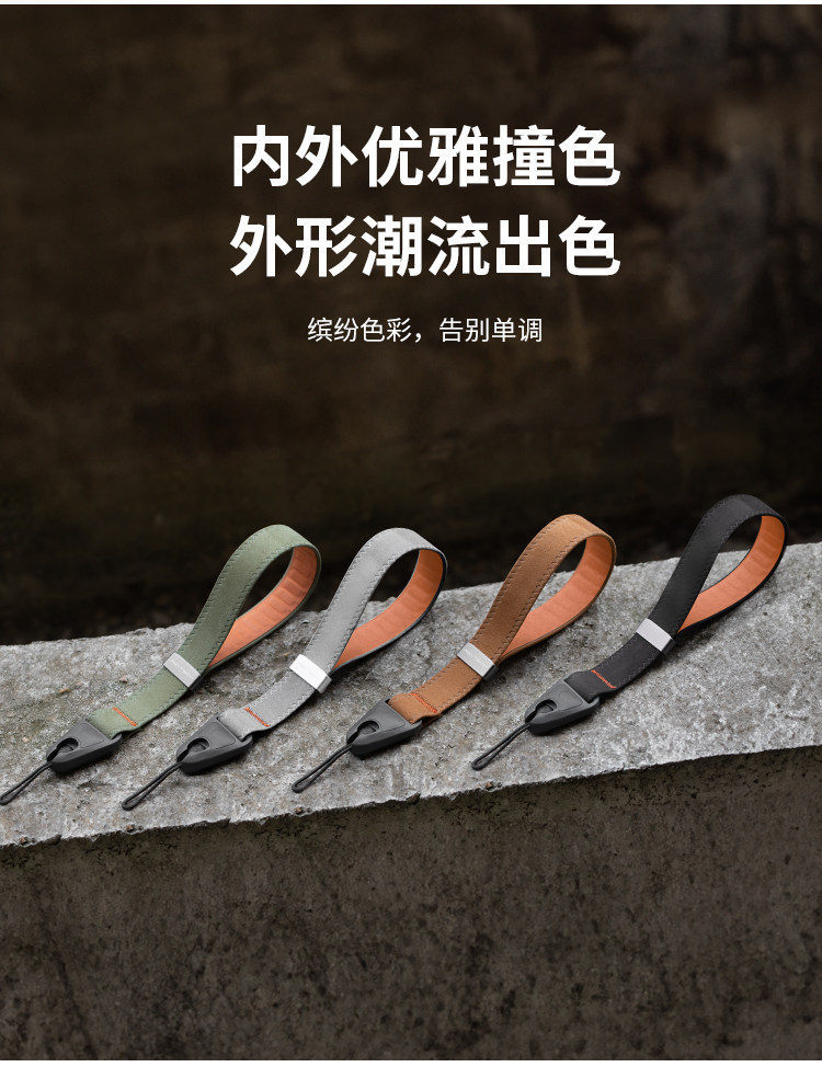 PGYTECH Camera Wrist Strap Standard 深灰色 圖文描述 12