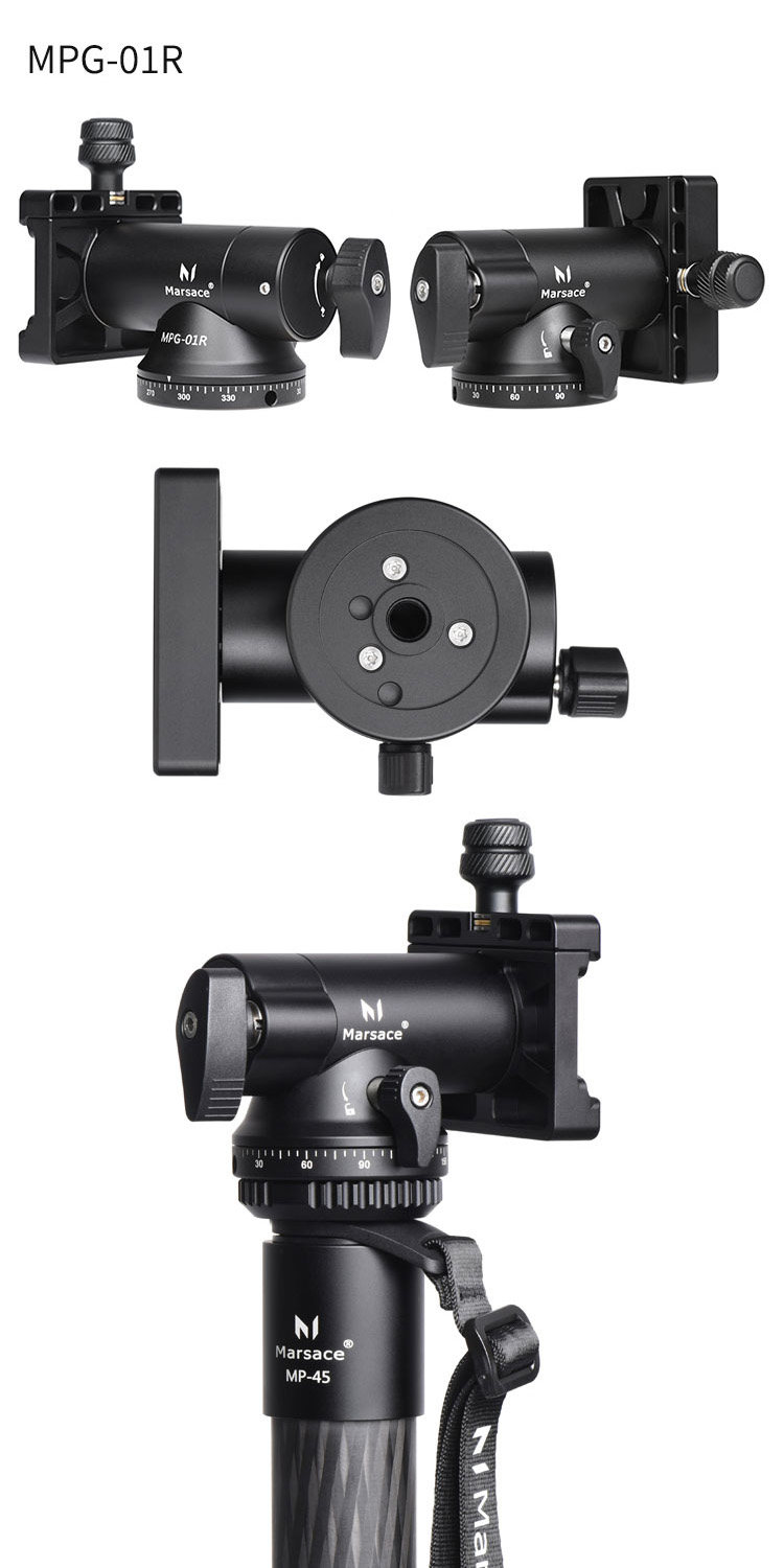 Marsace 馬小路 MP45 Carbon Fibre Monopod 碳纖維獨腳架 圖文描述 25