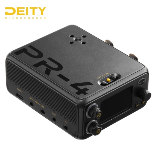 Deity PR-4 4-Input / 6-Track 32-Bit Float Field Recorder 四輸入六軌現場錄音機 圖文描述 01