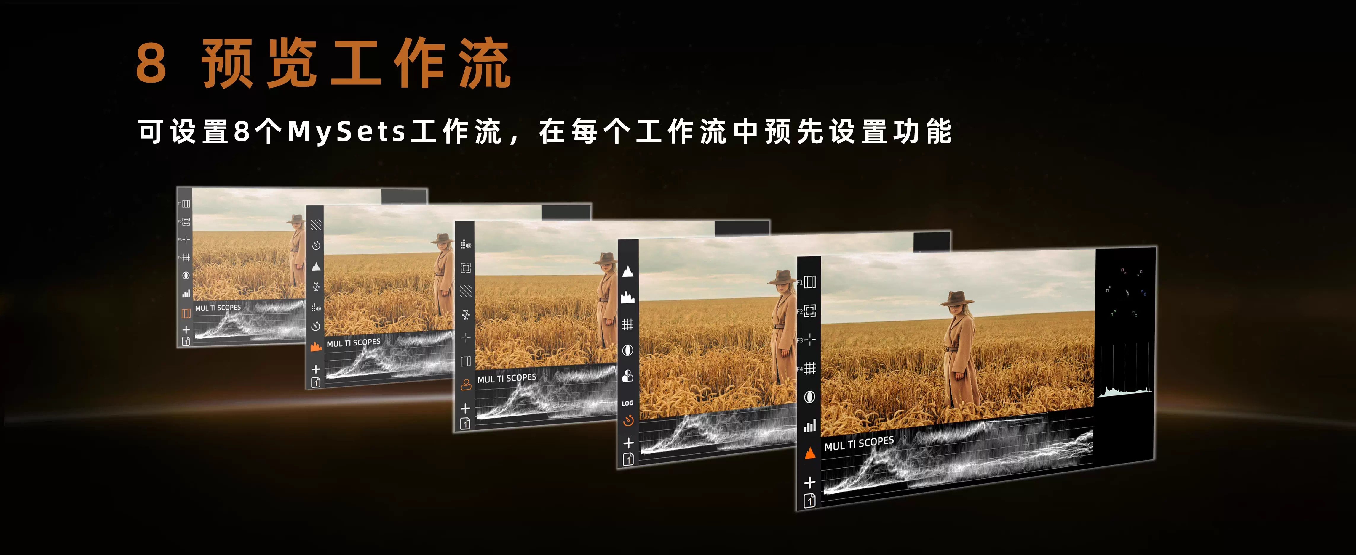 OSEE G7 Pro 7" Touchscreen HDMI/SDI Field Monitor with Camera Control 攝影監視器 圖文描述 08