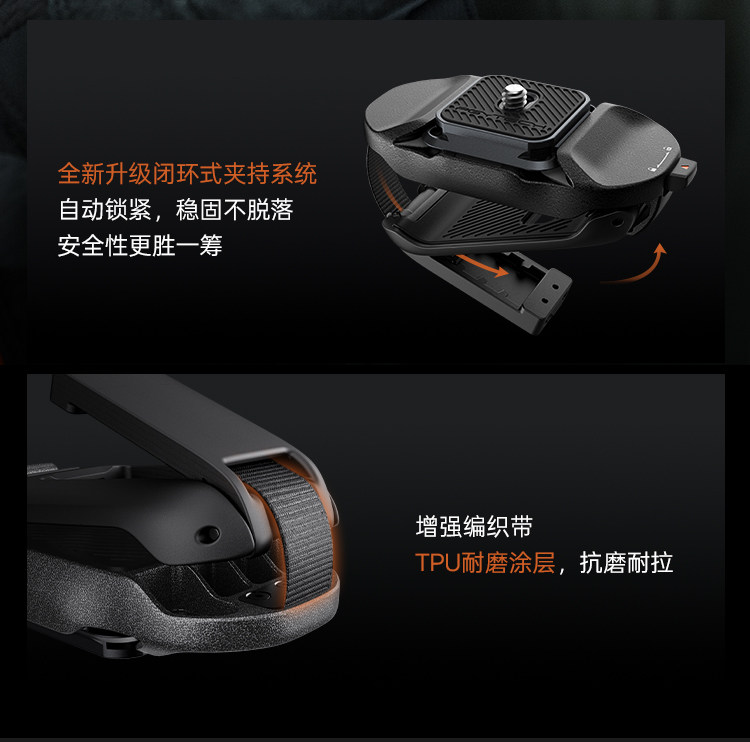 PGYTECH Beetle Camera Clip V2 黑色淨夾 圖文描述 06