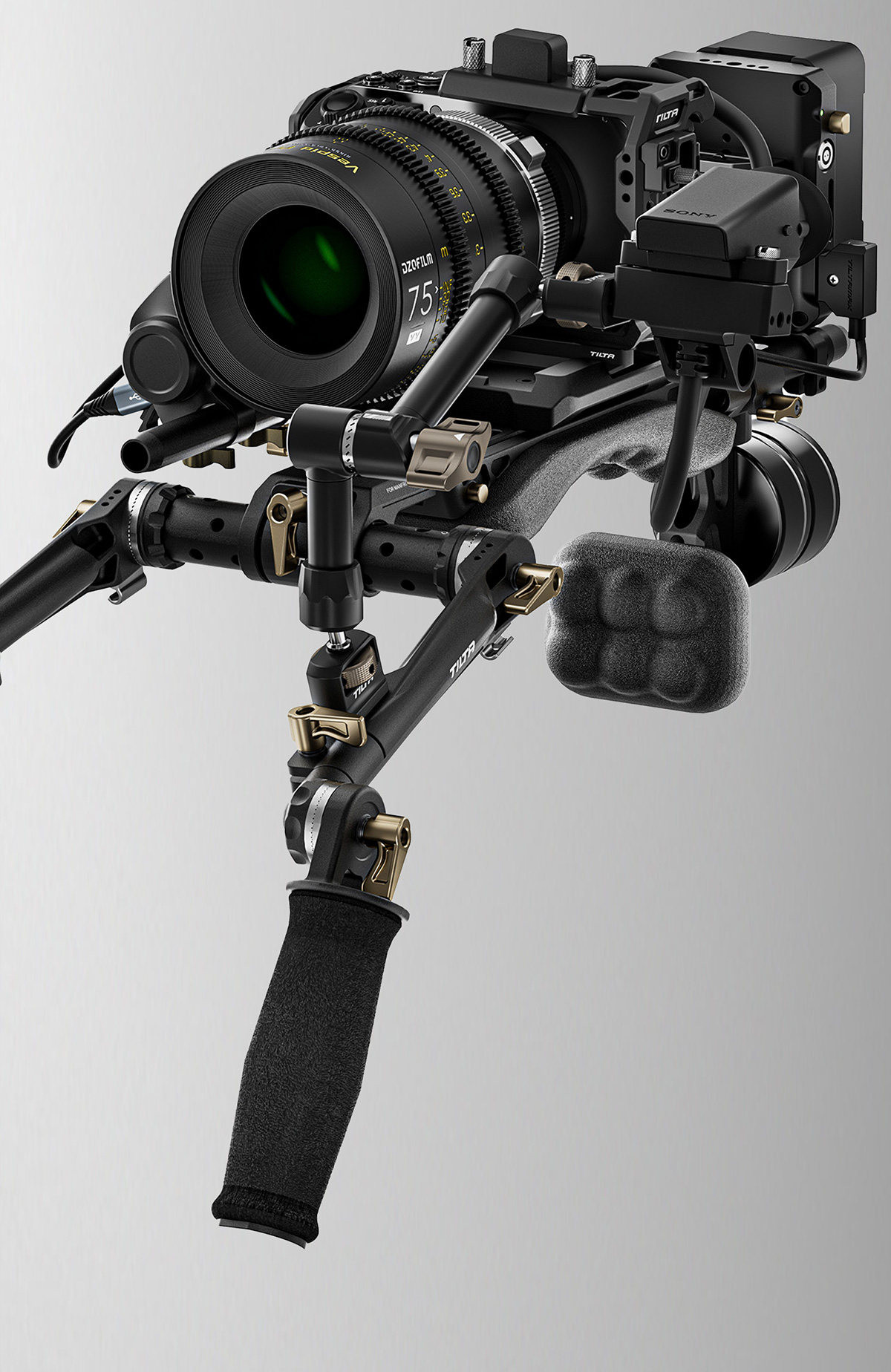 Tilta 鐵頭 TA-T108-C-B Camera Cage for Sony FX5 Pro Kit Black 相機套籠專業套裝 (黑色) 圖文描述 06