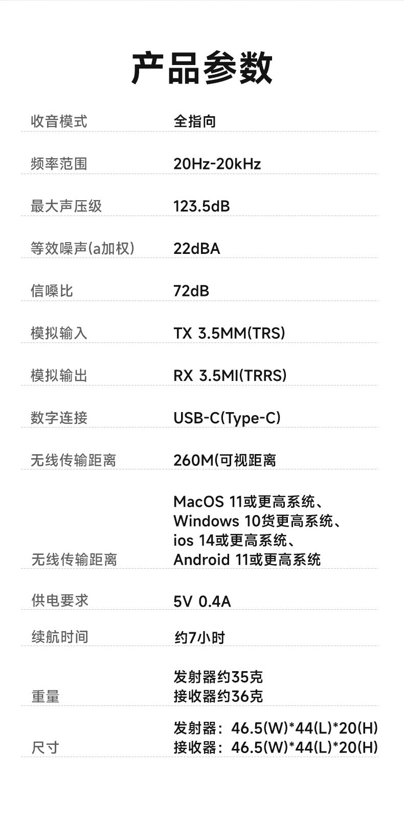 RODE Wireless GO III (Gen 3) Dual Interview Deal Kit 雙人無線採訪套裝 (黑色) 圖文描述 16
