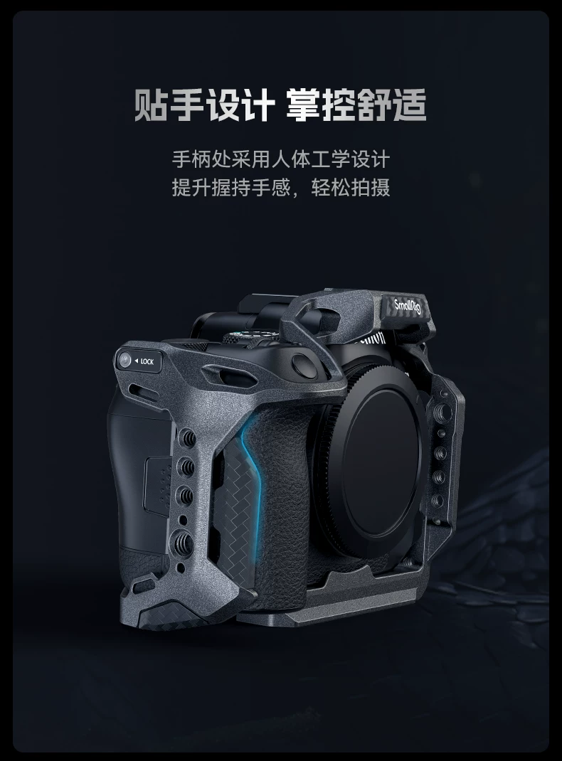 SmallRig 4161 Black Mamba Cage for Canon EOS R6 Mark III / R6 II 相機套籠 圖文描述 06