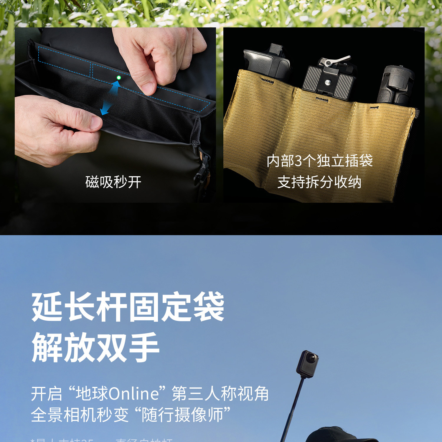 SmallRig 6521 Professional Outdoor Backpack 25L 攝影背囊 圖文描述 18