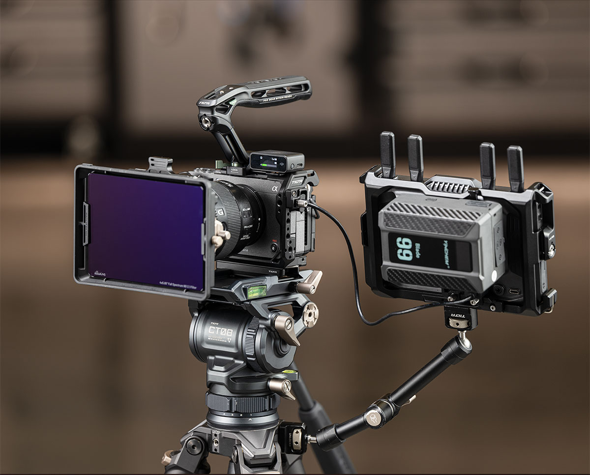 Tilta TA-T108-A-B Sony FX5 相機套籠 Base Kit (Black) 圖文描述 11