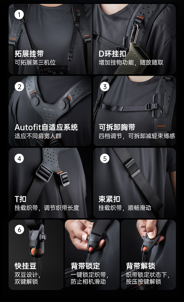 PGYTECH Camera Strap Master 大地棕 圖文介紹 17